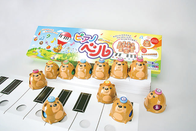 化粧箱屋ドットコム コマガタ 音楽 学習玩具 ピアノベル 幼児向け 化粧箱 仕切り