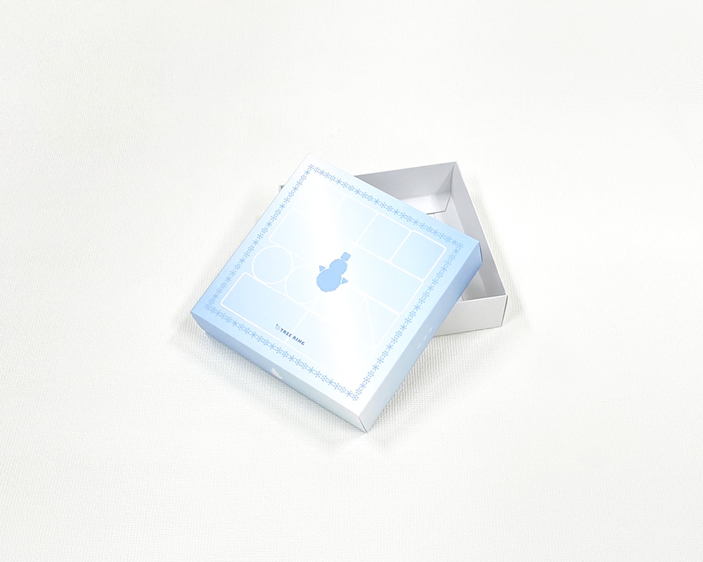 出産祝い用積み木ギフト箱 冬