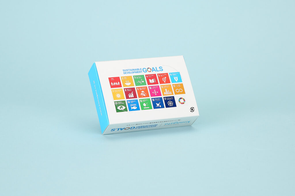 SDGsノベルティ ポケットティッシュBOX 底面