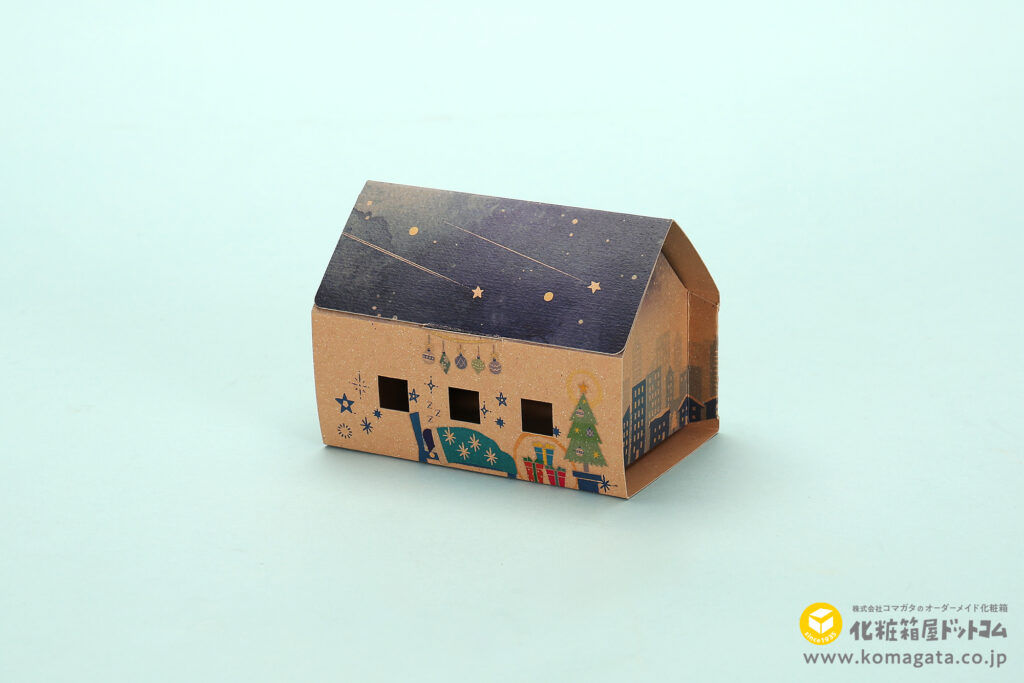 クリスマス用お家BOX エースボール 正面