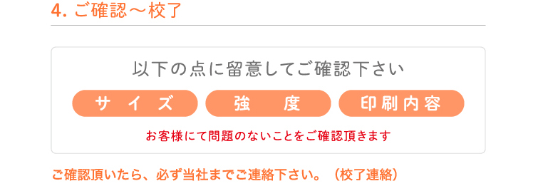 4.ご確認~校了