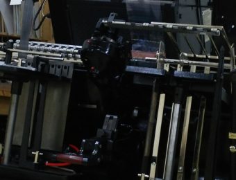 箔押し機　増設しました