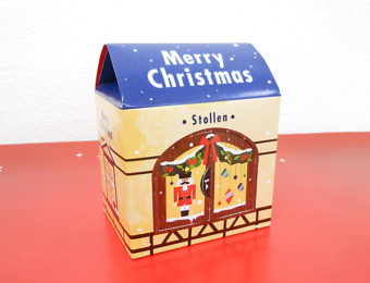 クリスマスのお菓子の箱