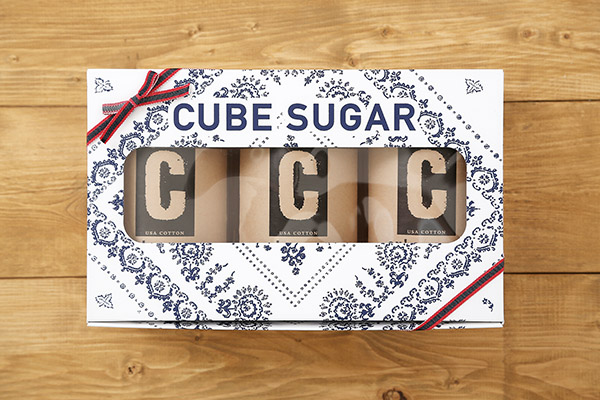 CUBE SUGAR ボトルTEEギフトBOX　窓付き箱