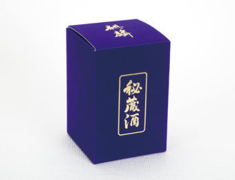 合紙 地獄底化粧箱（日本酒）