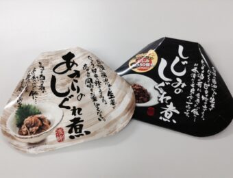「あさりのしぐれ煮」の化粧箱