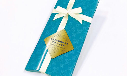 歯磨き粉ノベルティ用化粧箱　ピローケース