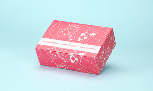 包装紙と同じ柄の箱 お菓子詰合せ化粧箱