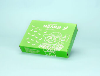 枝豆の発送用 N式化粧箱