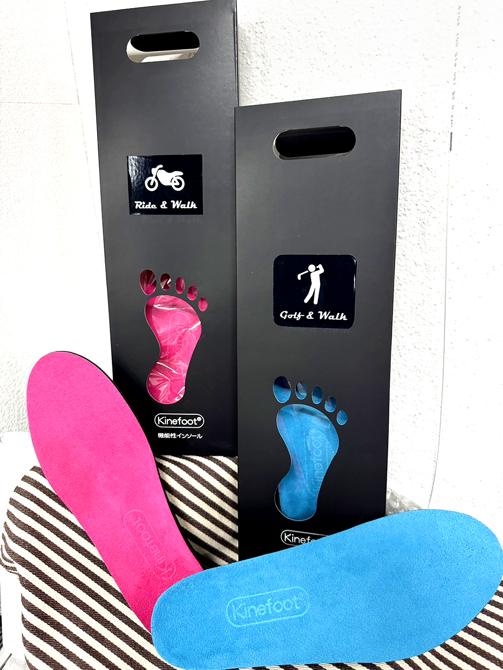 kinefoot製品使用例