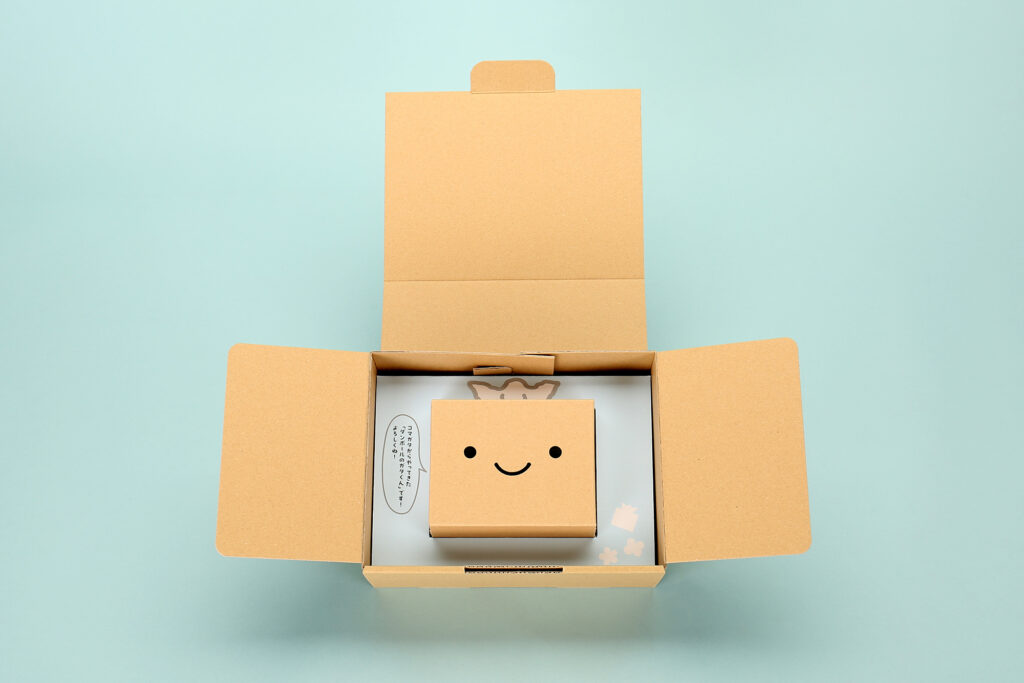 ガタくんの頭BOX 兼用発送箱