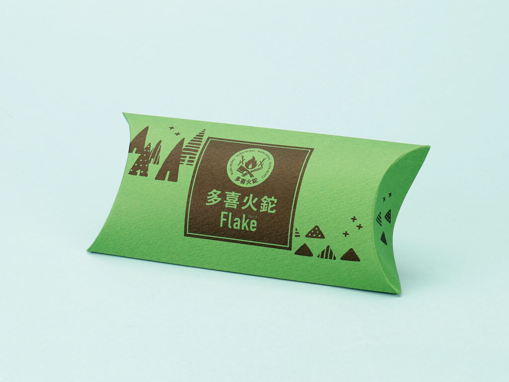 アウトドア用品「多喜火鉈 Flake」ピローケース